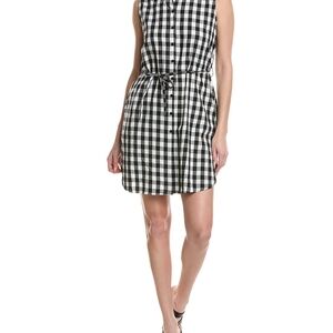 75% Off!! ANNA KAY Black and White Gingham Mini Dress